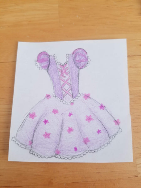 Purple Princess Inspired Dress