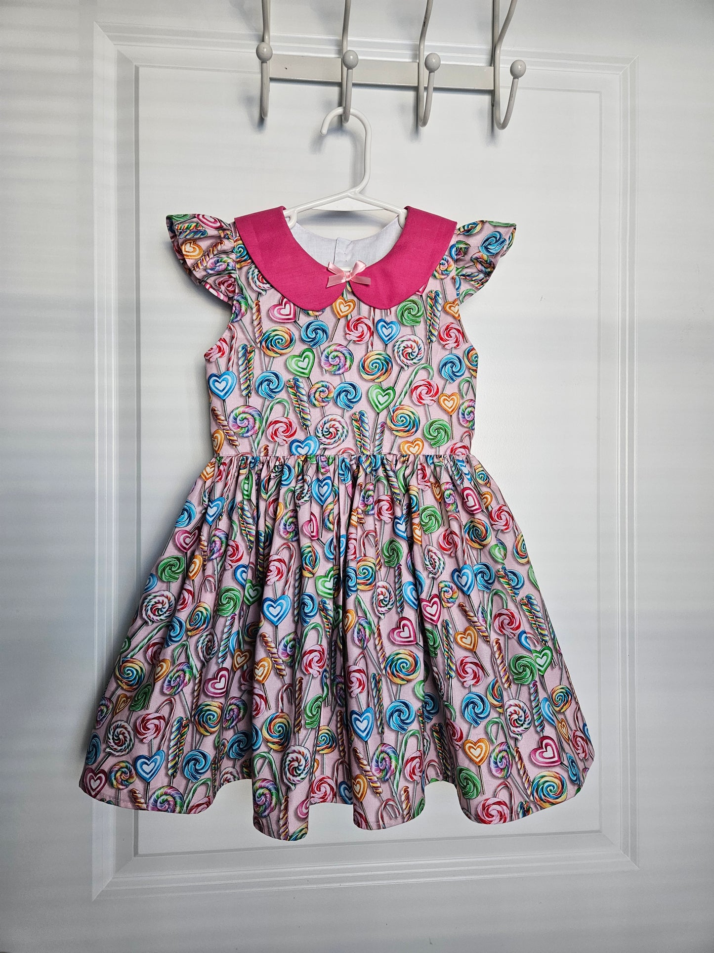 Collared Candy Dress (sizes 5,6,8,10)